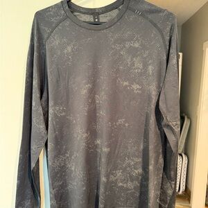 Lululemon Charcoal Long Sleeve Men's Shirt
